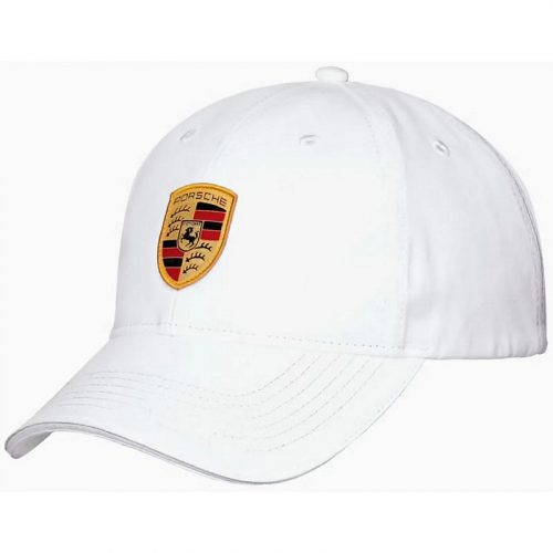 Porsche Original Baseball Cap with Crest White